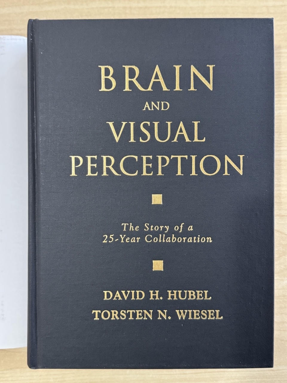Brain and Visual Perception: The Story of a 25-Year Collaboration
