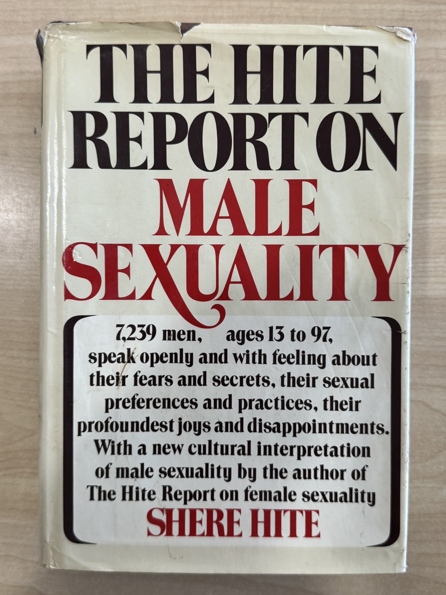 Hite Rep Male Sexualty