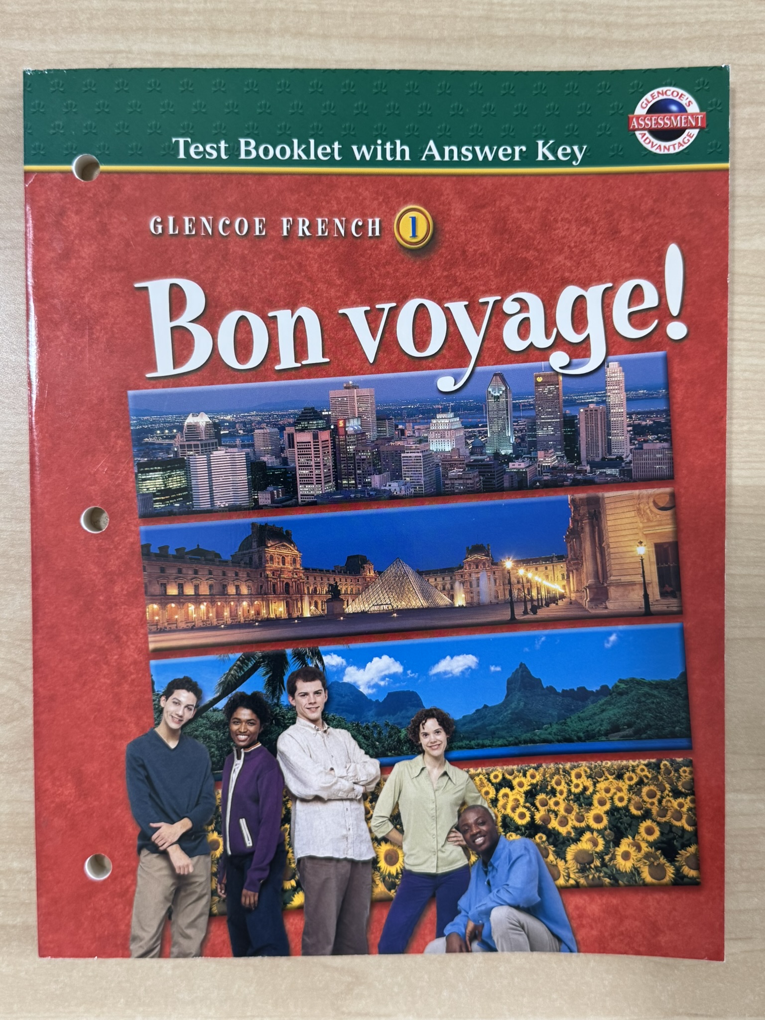 Bon Voyage! Level 1: Testing Booklet with Answer Key