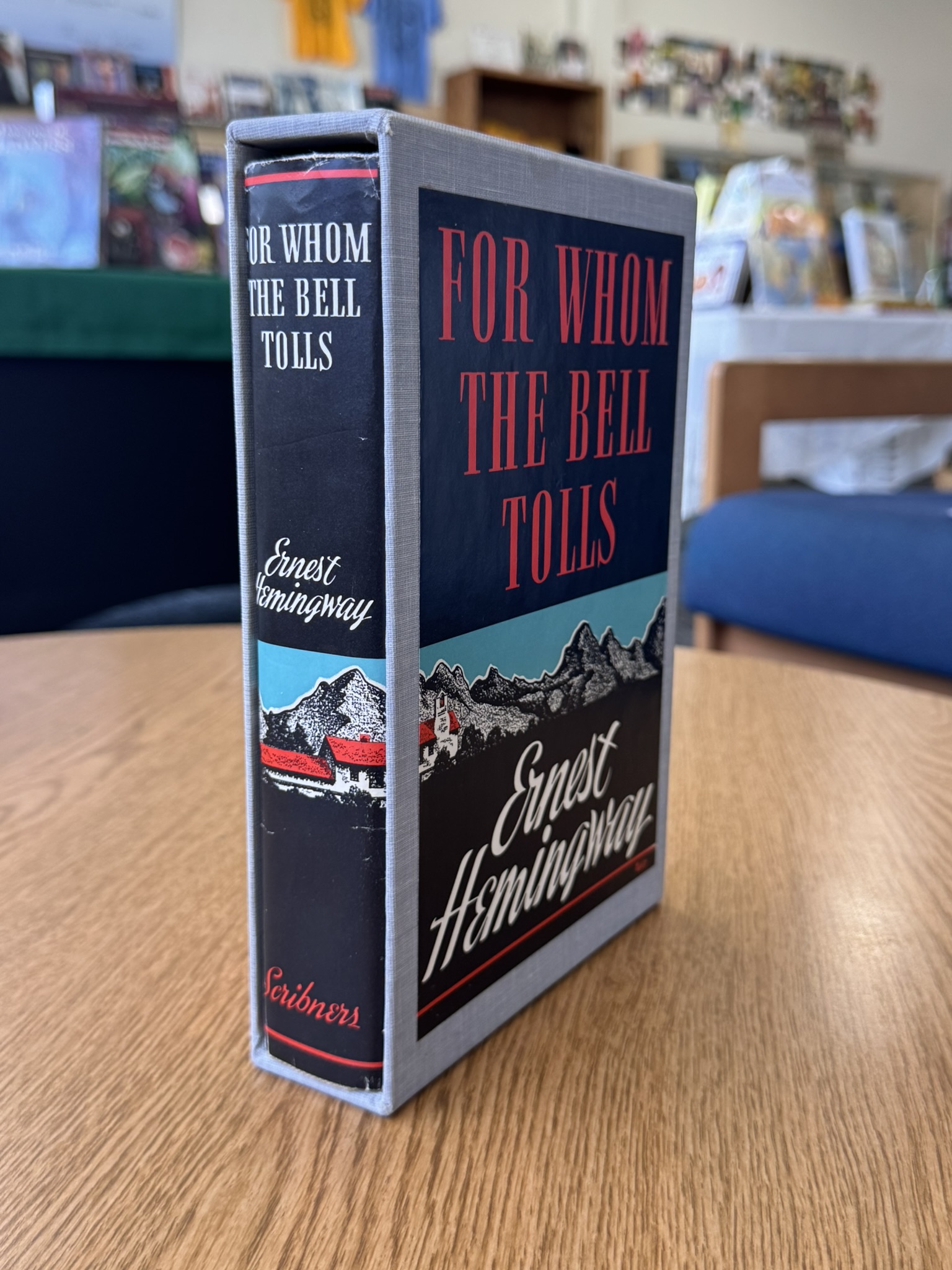 For Whom The Bell Tolls - First Edition Library Reprint