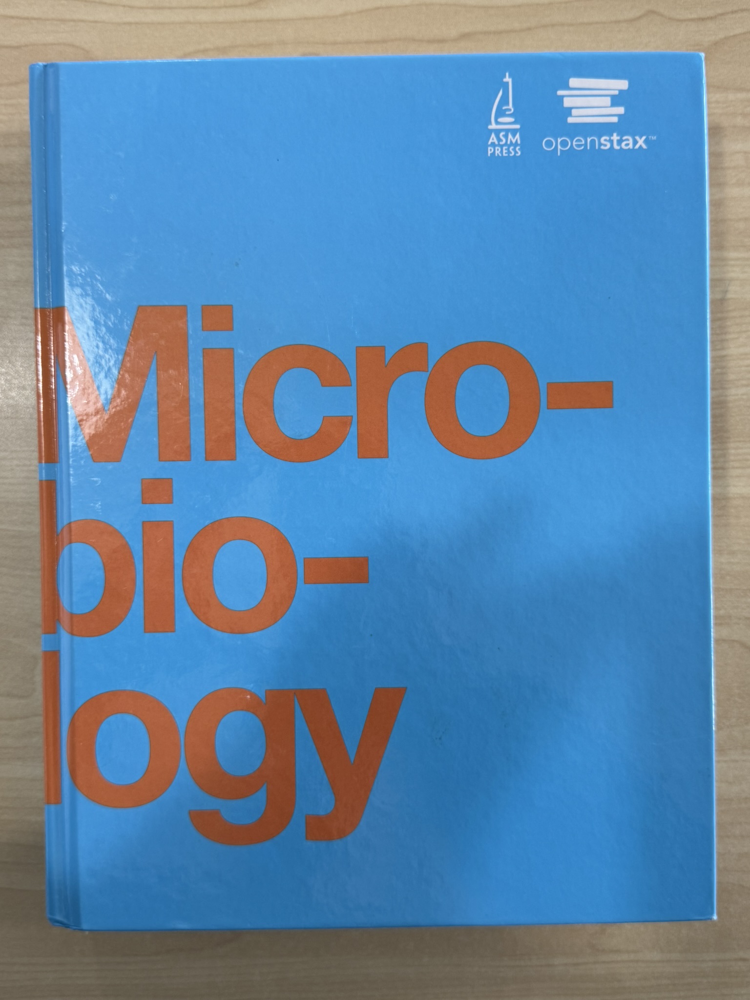 Microbiology by OpenStax (Official Print Version, hardcover, full color)
