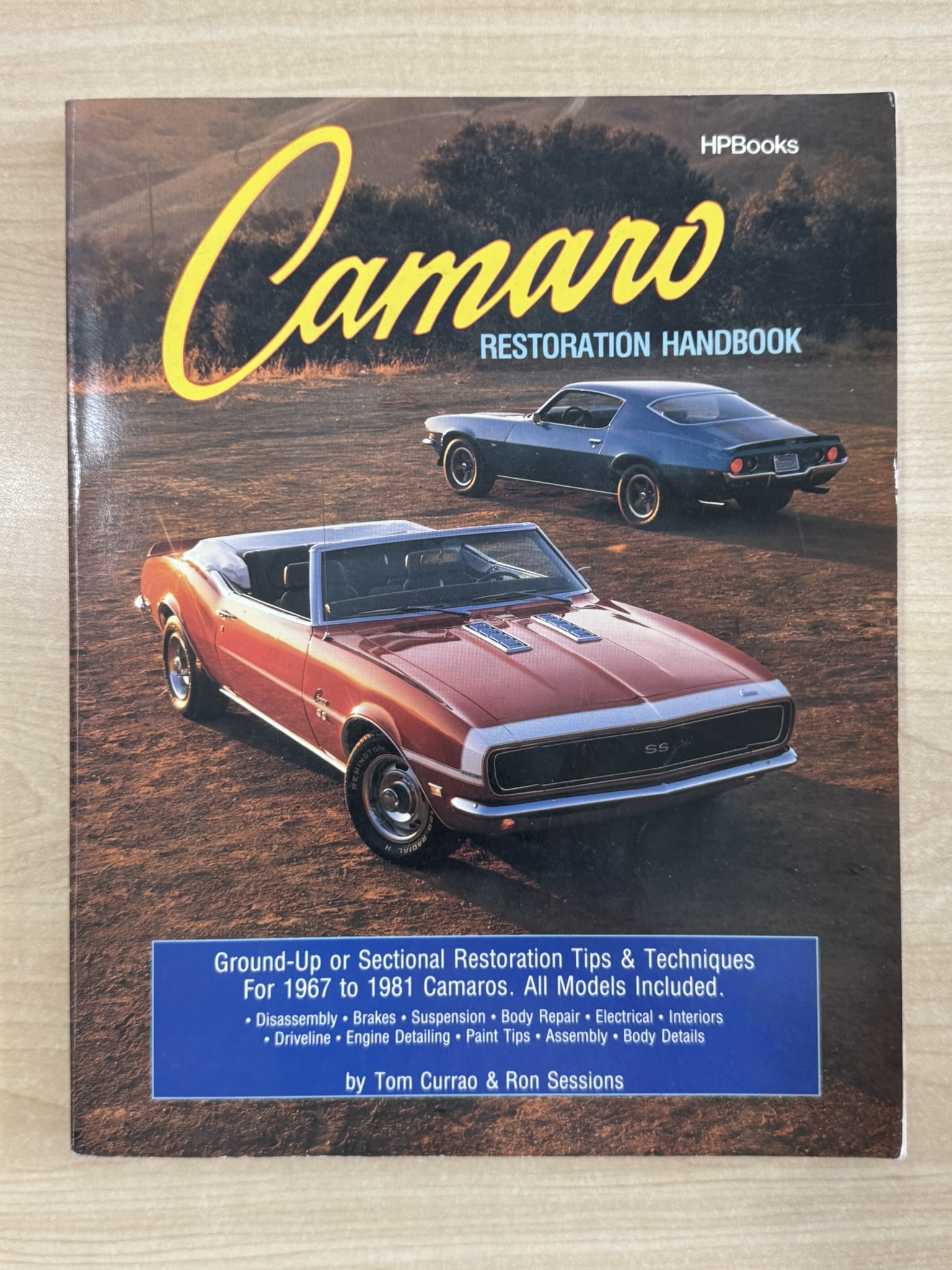 Camaro Restoration Handbook: Ground-Up or Sectional Restoration Tips & Techniques for 1967 to 1981 Camaros