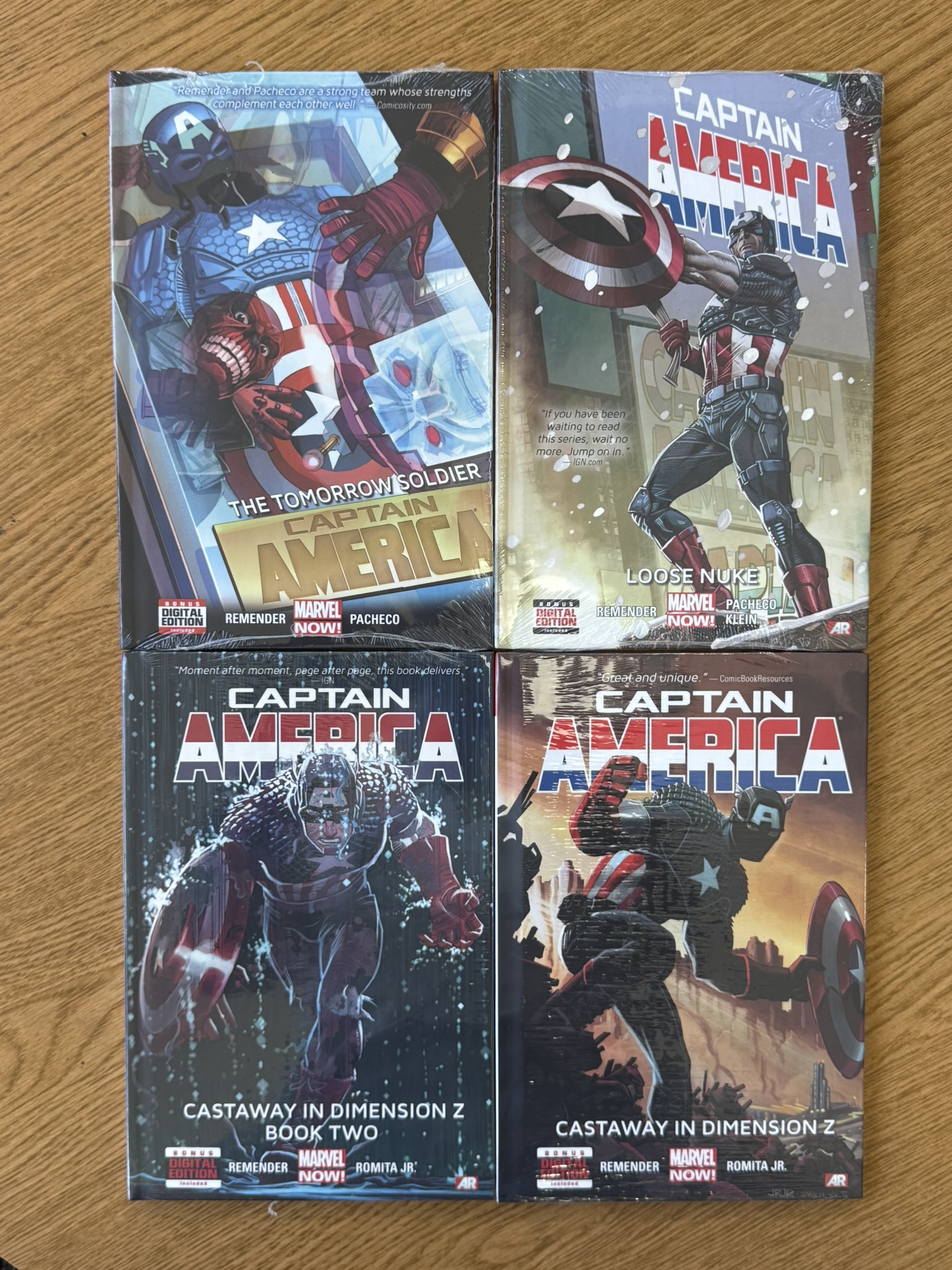Marvel Comics - Captain America - Lot of 5 - Castaway in Dimension