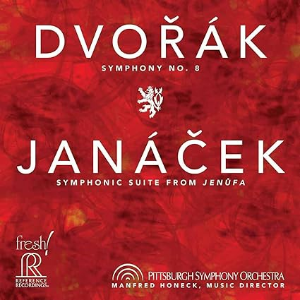 Dvorak Symphony No. 8 / Janacek Symphonic Suite from Jenufa